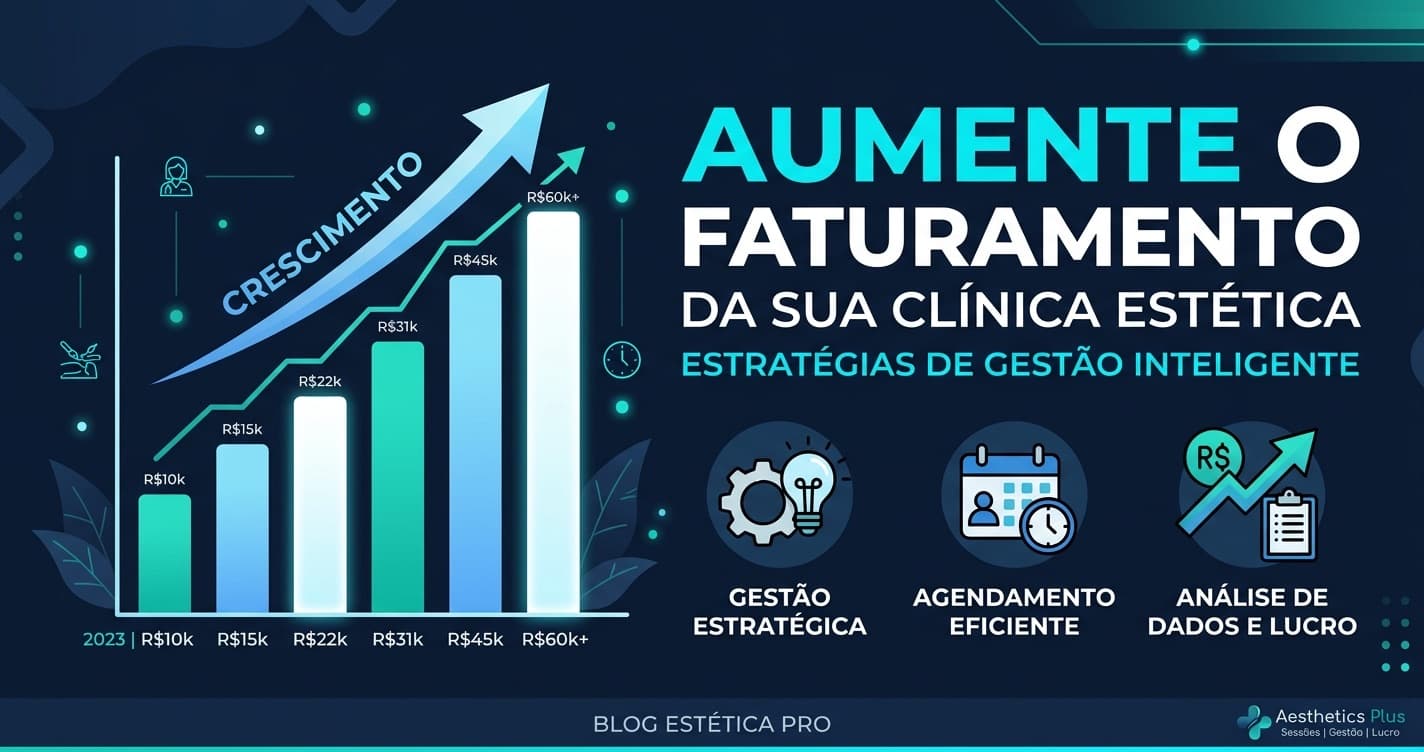 Como aumentar o faturamento da sua clínica de estética com gestão inteligente