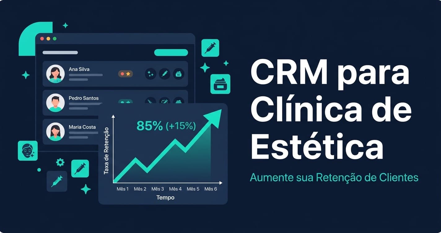 CRM para clínica de estética: por que sua clínica precisa parar de perder pacientes