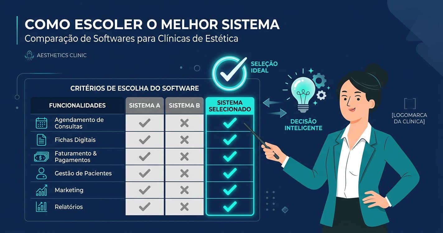 Melhor sistema para clínica de estética: como escolher sem errar