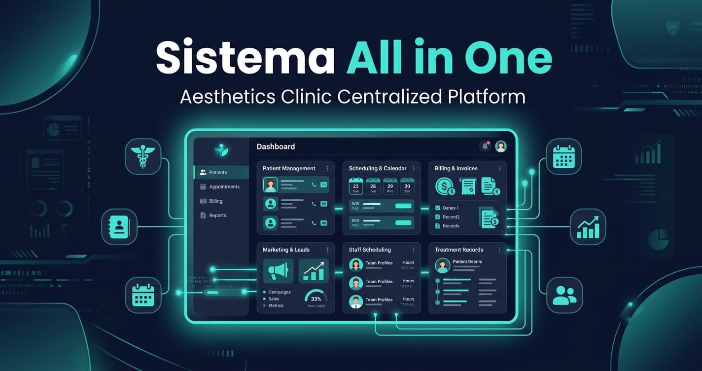 Sistema all in one para clínicas: por que centralizar tudo muda o jogo